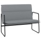 vidaXL Sitzbank Hellgrau 100x64x80 cm Stoff vidaXL Sitzbank Hellgrau 100x64x80 cm Stoff