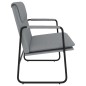 vidaXL Sitzbank Hellgrau 100x64x80 cm Stoff vidaXL Sitzbank Hellgrau 100x64x80 cm Stoff