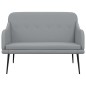 vidaXL Sitzbank Hellgrau 110x76x80 cm Stoff vidaXL Sitzbank Hellgrau 110x76x80 cm Stoff