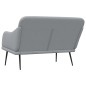 vidaXL Sitzbank Hellgrau 110x76x80 cm Stoff vidaXL Sitzbank Hellgrau 110x76x80 cm Stoff
