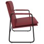 vidaXL Sitzbank Weinrot 100x64x80 cm Kunstleder vidaXL Sitzbank Weinrot 100x64x80 cm Kunstleder