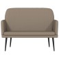 vidaXL Sitzbank Cappuccino-Braun 107x80x81 cm Kunstleder vidaXL Sitzbank Cappuccino-Braun 107x80x81 cm Kunstleder