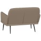 vidaXL Sitzbank Cappuccino-Braun 107x80x81 cm Kunstleder vidaXL Sitzbank Cappuccino-Braun 107x80x81 cm Kunstleder