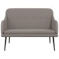 vidaXL Sitzbank Taupe 110x76x80 cm Stoff vidaXL Sitzbank Taupe 110x76x80 cm Stoff