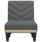 vidaXL Chaiselongue Dunkelgrau Stoff vidaXL Chaiselongue Dunkelgrau Stoff