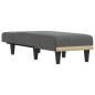 vidaXL Chaiselongue Dunkelgrau Stoff vidaXL Chaiselongue Dunkelgrau Stoff