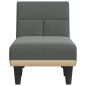 vidaXL Chaiselongue Dunkelgrau Stoff vidaXL Chaiselongue Dunkelgrau Stoff
