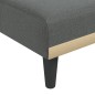 vidaXL Chaiselongue Dunkelgrau Stoff vidaXL Chaiselongue Dunkelgrau Stoff