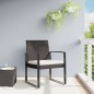 vidaXL Garten-Esszimmerstühle 2 Stk. Braun PP-Rattan vidaXL Garten-Esszimmerstühle 2 Stk. Braun PP-Rattan