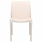 vidaXL Gartenstühle 2 Stk. Creme 50x46x80 cm Polypropylen vidaXL Gartenstühle 2 Stk. Creme 50x46x80 cm Polypropylen