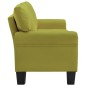 vidaXL 3-Sitzer-Sofa Grün Stoff vidaXL 3-Sitzer-Sofa Grün Stoff
