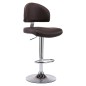 vidaXL Barhocker 2 Stk. Braun Kunstleder vidaXL Barhocker 2 Stk. Braun Kunstleder