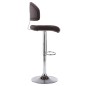 vidaXL Barhocker 2 Stk. Braun Kunstleder vidaXL Barhocker 2 Stk. Braun Kunstleder