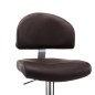 vidaXL Barhocker 2 Stk. Braun Kunstleder vidaXL Barhocker 2 Stk. Braun Kunstleder