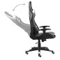 vidaXL Gaming-Stuhl Drehbar Weiß PVC vidaXL Gaming-Stuhl Drehbar Weiß PVC