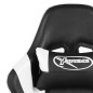 vidaXL Gaming-Stuhl Drehbar Weiß PVC vidaXL Gaming-Stuhl Drehbar Weiß PVC