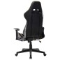 vidaXL Gaming-Stuhl mit Fußstütze Schwarz und Golden Kunstleder vidaXL Gaming-Stuhl mit Fußstütze Schwarz und Golden Kunstleder