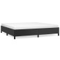 vidaXL Bettgestell Schwarz 200x200 cm Kunstleder vidaXL Bettgestell Schwarz 200x200 cm Kunstleder