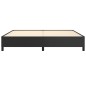 vidaXL Bettgestell Schwarz 200x200 cm Kunstleder vidaXL Bettgestell Schwarz 200x200 cm Kunstleder