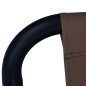 vidaXL Gartenbett Braun 200 x 90 cm Stahl vidaXL Gartenbett Braun 200 x 90 cm Stahl