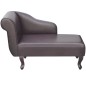 vidaXL Chaiselongue Braun Kunstleder vidaXL Chaiselongue Braun Kunstleder
