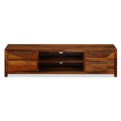 vidaXL TV-Schrank 120 x 30 x 30 cm Massivholz