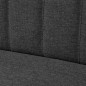 vidaXL Sofa Stoff 117 x 55,5 x 77 cm Dunkelgrau vidaXL Sofa Stoff 117 x 55,5 x 77 cm Dunkelgrau
