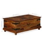 vidaXL Truhe Massivholz 90×50×35 cm vidaXL Truhe Massivholz 90×50×35 cm