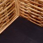 vidaXL 3-Sitzer-Sofa Natürliches Rattan vidaXL 3-Sitzer-Sofa Natürliches Rattan