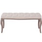 vidaXL Bank Leinen Massivholz 110 x 38 x 48 cm Cremeweiß vidaXL Bank Leinen Massivholz 110 x 38 x 48 cm Cremeweiß