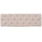 vidaXL Bank Leinen Massivholz 110 x 38 x 48 cm Cremeweiß vidaXL Bank Leinen Massivholz 110 x 38 x 48 cm Cremeweiß