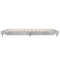 vidaXL Bettgestell Betongrau 135x190 cm Holzwerkstoff vidaXL Bettgestell Betongrau 135x190 cm Holzwerkstoff