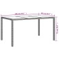 vidaXL 5-tlg. Garten-Essgarnitur mit Kissen Weiß Poly Rattan vidaXL 5-tlg. Garten-Essgarnitur mit Kissen Weiß Poly Rattan