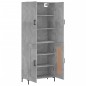vidaXL Highboard Betongrau 69,5x34x180 cm Holzwerkstoff vidaXL Highboard Betongrau 69,5x34x180 cm Holzwerkstoff