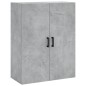 vidaXL Highboard Betongrau 69,5x34x180 cm Holzwerkstoff vidaXL Highboard Betongrau 69,5x34x180 cm Holzwerkstoff