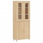 vidaXL Highboard Sonoma-Eiche 69,5x34x180 cm Holzwerkstoff vidaXL Highboard Sonoma-Eiche 69,5x34x180 cm Holzwerkstoff