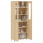 vidaXL Highboard Sonoma-Eiche 69,5x34x180 cm Holzwerkstoff vidaXL Highboard Sonoma-Eiche 69,5x34x180 cm Holzwerkstoff