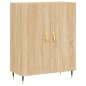 vidaXL Highboard Sonoma-Eiche 69,5x34x180 cm Holzwerkstoff vidaXL Highboard Sonoma-Eiche 69,5x34x180 cm Holzwerkstoff