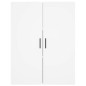 vidaXL Highboard Weiß 69,5x34x180 cm Holzwerkstoff vidaXL Highboard Weiß 69,5x34x180 cm Holzwerkstoff