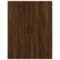 vidaXL Highboard Braun Eichen-Optik 69,5x34x180 cm Holzwerkstoff vidaXL Highboard Braun Eichen-Optik 69,5x34x180 cm Holzwerkstoff