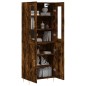 vidaXL Highboard Räuchereiche 69,5x34x180 cm Holzwerkstoff vidaXL Highboard Räuchereiche 69,5x34x180 cm Holzwerkstoff