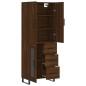 vidaXL Highboard Braun Eichen-Optik 69,5x34x180 cm Holzwerkstoff vidaXL Highboard Braun Eichen-Optik 69,5x34x180 cm Holzwerkstoff
