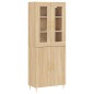 vidaXL Highboard Sonoma-Eiche 69,5x34x180 cm Holzwerkstoff vidaXL Highboard Sonoma-Eiche 69,5x34x180 cm Holzwerkstoff