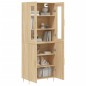 vidaXL Highboard Sonoma-Eiche 69,5x34x180 cm Holzwerkstoff vidaXL Highboard Sonoma-Eiche 69,5x34x180 cm Holzwerkstoff