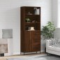 vidaXL Highboard Braun Eichen-Optik 69,5x34x180 cm Holzwerkstoff vidaXL Highboard Braun Eichen-Optik 69,5x34x180 cm Holzwerkstoff