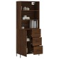 vidaXL Highboard Braun Eichen-Optik 69,5x34x180 cm Holzwerkstoff vidaXL Highboard Braun Eichen-Optik 69,5x34x180 cm Holzwerkstoff