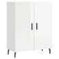 vidaXL Highboard Hochglanz-Weiß 69,5x34x180 cm Holzwerkstoff vidaXL Highboard Hochglanz-Weiß 69,5x34x180 cm Holzwerkstoff
