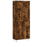 vidaXL Highboard Räuchereiche 69,5x34x180 cm Holzwerkstoff vidaXL Highboard Räuchereiche 69,5x34x180 cm Holzwerkstoff