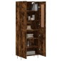 vidaXL Highboard Räuchereiche 69,5x34x180 cm Holzwerkstoff vidaXL Highboard Räuchereiche 69,5x34x180 cm Holzwerkstoff