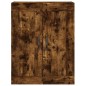 vidaXL Highboard Räuchereiche 69,5x34x180 cm Holzwerkstoff vidaXL Highboard Räuchereiche 69,5x34x180 cm Holzwerkstoff